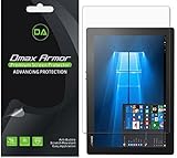 [3-Pack] Dmax Armor Lenovo Ideapad Miix 700 Screen Protector, Anti-Bubble High Definition Clear Shield- Lifetime Replacements Warranty- Retail Packaging
