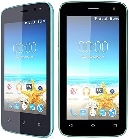 Maxwest Nitro 4 Quad-Band 4GB 4G Unlocked Android Unlocked Smartphone, Blue