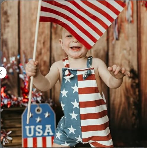 Independence Day Infant 4th Of July Outfit Boy My First 4th Of
