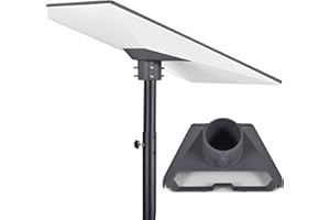 Steinwhale Pipe Adapter for Starlink Standard/Gen 3, Pole Mount Adapter Mounting Kit Aluminum, Corrosion Resistance, Easy to Install, 3 Colors Available (Grey)