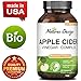Pure Apple Cider Vinegar Weight Loss Powder Capsules Super Strength High Potency Extract Vitamin B6 Kelp Spirulina Supplement Support Digestion Circulation & Immunity with Skin Benefits