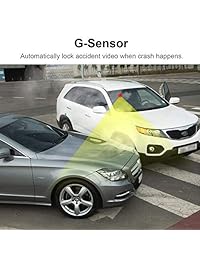 Dash Cam, zhiroad 1080P 3 "FHD Cámara del automóvil Grabadora de video en el tablero del automóvil Cámara del tablero de instrumentos con 170 ° Gran Angular Visión nocturna Detección de movimiento Detector de movimiento Monitor de estacionamiento Gra