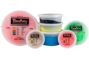 CanDo TheraPutty Standard Hand Exercise Putty For Rehabilitation, Exercises, Hand Therapy, Occupational Therapy, Hand Strengt