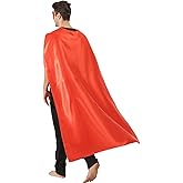 Adult Superhero Cape and Mask - Halloween Costume Adult Cape Cloak Superhero Theme Day Costume Dress Up Party Capes