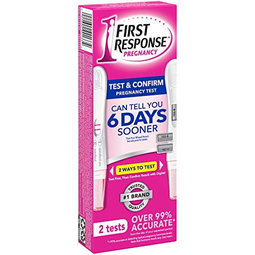 First Response Test & Confirm Pregnancy Test, 1 Line Test and 1 Digital Test Pack