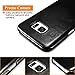 Samsung Galaxy S7 Edge Leather Case, Icarercase Business Series Vintage Genuine Leather Curve Edge Flip in Wallet Cover, Folio Flip style Cases, Slim Fit for Samsung Galaxy S7 Edge in 5.5 Inch (Black)
