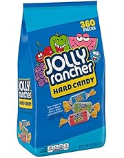 JOLLY RANCHER Assorted Fruit Flavored Hard Candy, Individually Wrapped, 5 lb Bag (360 Pieces)