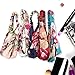 iWenSheng 5 PCS Women's Headbands Elastic Boho Printed Floral Turban Twisted Head Wraps Hair Accessories (5 Pcs)