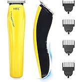 HTC Hair Clippers for Men, All-in-One Electric Razor and Beard Trimmer, Cordless, Quick Charging, User-Friendly(Yellow)