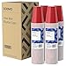 Amazon Brand - Solimo 18oz Disposable Plastic Party Cups, 200 Count, Red