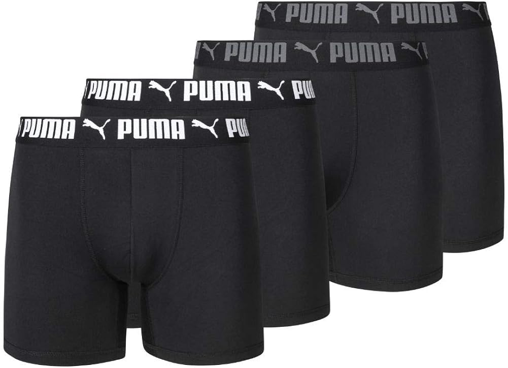 PUMA Mens 4 Pack Performance Boxer Briefs Amazon.ca Clothing & Accessories
