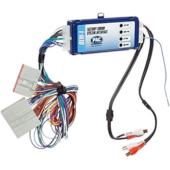 Amazon.com: PAC AA-GM44 Amplifier Integration Interface ... subthump camaro wiring harness 2010 