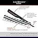 Barber Razors - Barber Straight Razor Kit - Durable Barber Straight Edge Razor Kit with 10 Double-Edge Straight Razor, Straight Razor Shaving Kit (Black and White)