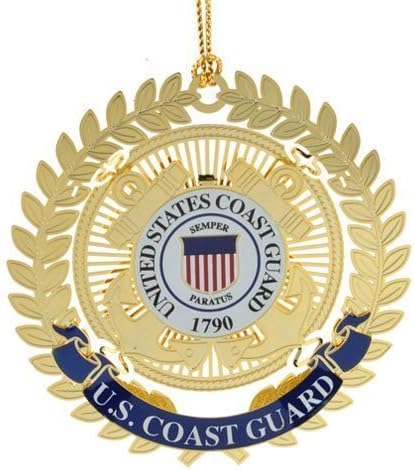 United States Coast Guard Logo Ornaments