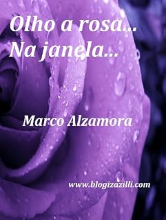 Livro Olho a Rosa... Na janela...