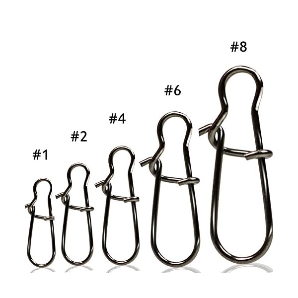 Sougayilang-Strong-Nice-Swivels-Lock-Snaps-for-Fishing-Freshwater-Saltwater-Rings-Fishing-Connector