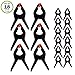 Evelots Sturdy Spring Clamp Set Perfect for Photos Home Improvement, Set of 18