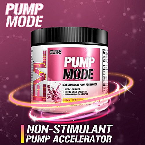 Evlution Nutrition Pump Mode Nitric Oxide Booster to Support Intense