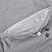 Jahurto Pet Holder Cat Dog Kangaroo Pouch Carriers Pullover size M (GreyCotton)