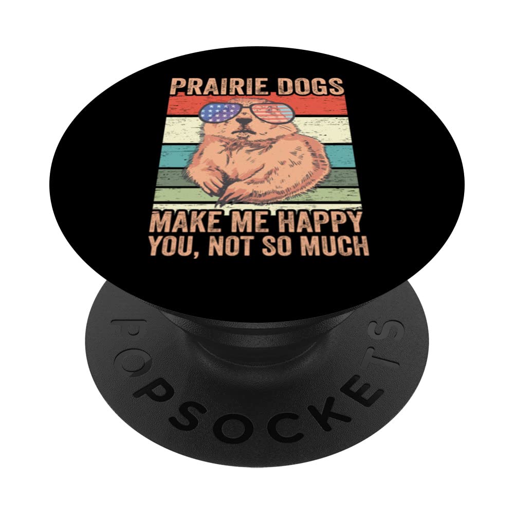 Prairie Dogs Pet Animal Forest Animals - Funny Prairie Dog PopSockets Swappable PopGrip