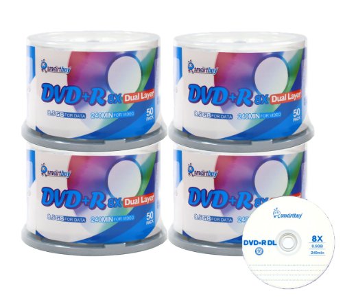 Smart Buy Logo 0 Pack Dvd Plus R Dvd R Dl 8 5gb 8x Double Layer Blank Data Record 0 Discs Spindle Buy Online In Antigua And Barbuda At Desertcart