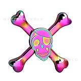 Fidget Hand Spinner Sunvy High Speed 3 sides Hand Fidget Spinner Toy EDC Luxury Helps You Focus And Reduce Stress (Gold)