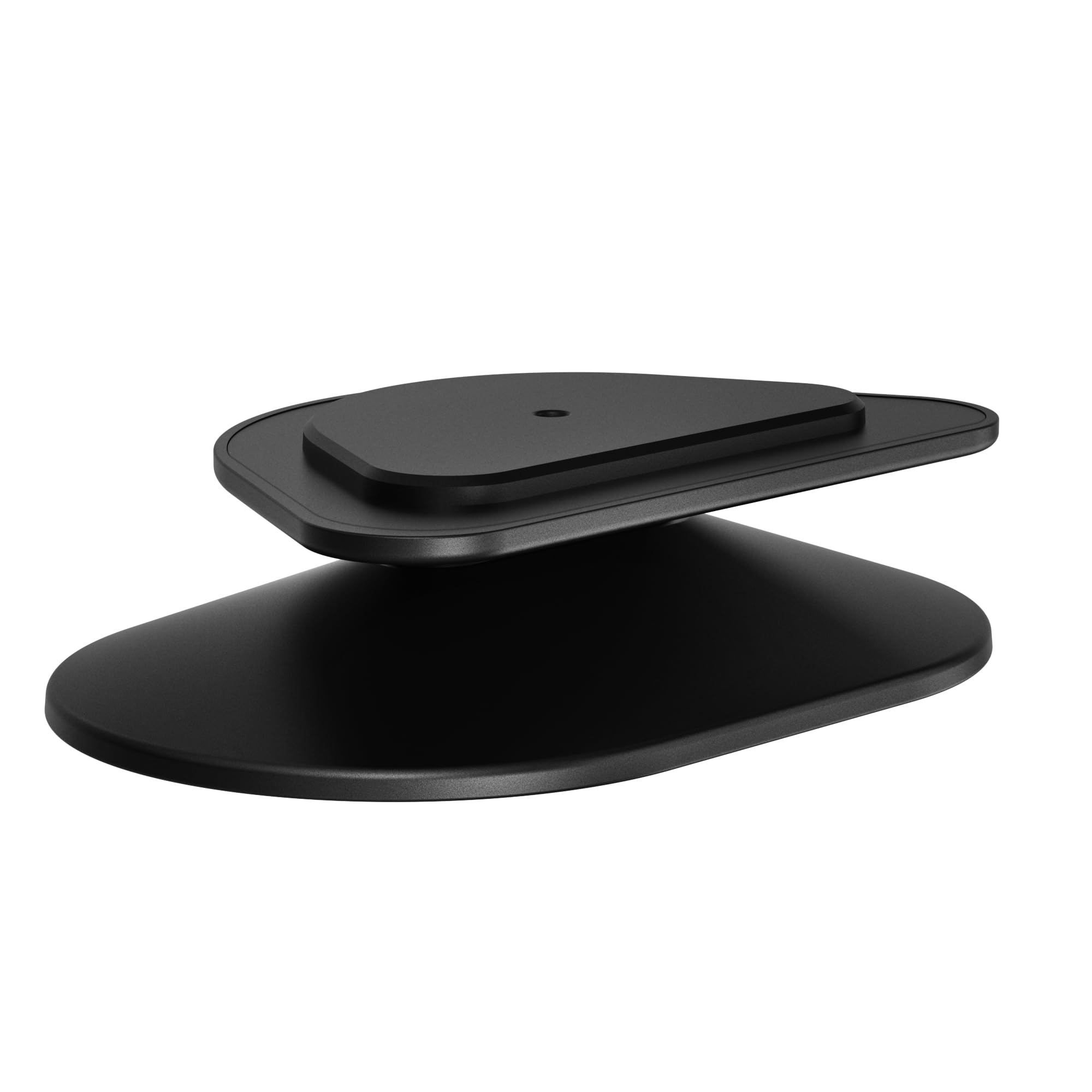 PlusAcc Stand for Show 5 (3rd Gen) - Adjustable Desk Stand compatible with Google XIAODU Speaker& SHOW 5 (3rd Gen), Non-slip Mount for Desktop (Black)