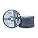 BHA Metal and Stainless Steel Cut Off Wheels for Die Grinders, 3” x 1/16” x 1/4” - 25 Pack