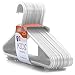 Hangerworld Pack of 72 White Plastic Coat Hanger with Pants / Skirt Bar for Baby & Toddler 11.4 Inches