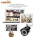 Logisaf Security IP Camera Outdoor Wireless Wifi with 16G Micro SD Card, Support Iphone Android Remote Viewing, IP Security Bullet Camera