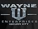 New York Fashion Police Wayne Enterprises T-Shirt - Metallic Silver Print