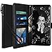 LK Case for Galaxy Note 8, [Wrist Strap] Luxury PU Leather Wallet Flip Protective Case Cover with Card Slots and Stand for Samsung Galaxy Note 8 (Black)