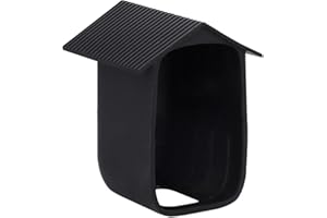 Silicone Skin for EufyCam 3C Security Camera, Black, Anti-Scratch Protective Silidone Cover Case Security Camouflage Cover