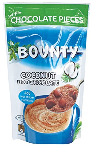 Bounty Coconut Hot Chocolate with Chocolate Pieces 140g