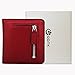 GDTK RFID Blocking Wallet Women's Small Compact Bifold Leather Purse Front Pocket Mini Wallet (Wine Red)