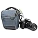 Evecase Camera Case Digital SLR/DSLR Professional Camera Shoulder Holster Bag for Compact System, Hybrid, Mirrorless, Micro 4/3 and High Zoom Camera - Gray