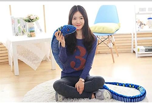Haodasi Large Plush Soft Toy Animal Snake Pillow Stuffed Toys Gift Decor