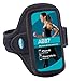 Tune Belt AB87 Running Armband for iPhone SE 1st gen 2016, iPhone 5 5s 5c, iPod Touch 5G 6G - Sweat-Resistant (Black)