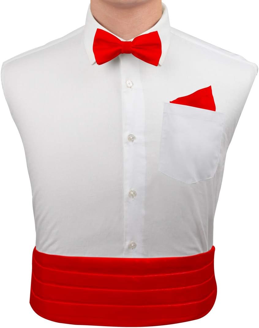 EpointMen's Fashion Best Gift Giving Bow Tie Hanky Cufflinks for Mens