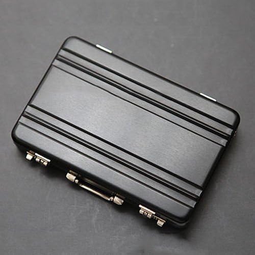 HOT FIGURE TOYS 1/6 black Metal portable suitcase delicate box can be opened