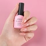 AIMEILI 8 in 1 Builder Gel in a Bottle 6x10ml Gift Kit Jelly Nude view 4