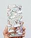 iPhone 8/iPhone 7 Case(4.7inch),Blingy's Cool Flowing Liquid Glitter Style Plastic Hard Case for iPhone 8/iPhone 7 (Cartoon Unicorn)
