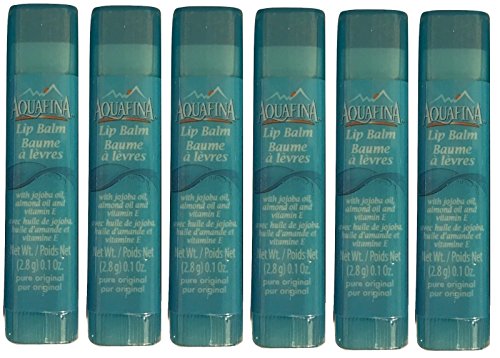 Aquafina Lip Balm - 6 Tubes