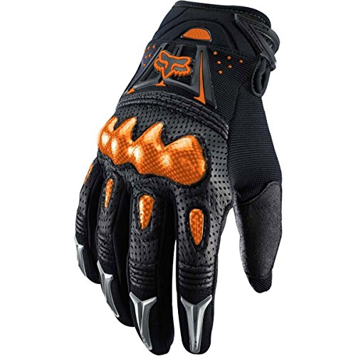 Fox Racing Bomber Men's MotoX Motorcycle Gloves - Black/Orange / X-Large