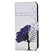iPhone 6 Case (4.7 inch),YOKIRIN Premium PU Leather Wallet Case Cover Pouch [Magnetic Closure] with Card Slots,Kickstand,Credit Card Holder,Book Style Flip Wallet Case for iPhone 6 6S,Tree & Birds