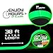 Glow in The Dark Tape - Premium Pack 2 Rolls of UV Glow in The Dark Tape with 30 Fluorescent Stars and 30 Dots Stickers for Home Decor Wall Ceiling Stairs Stage Party Halloween Decorations