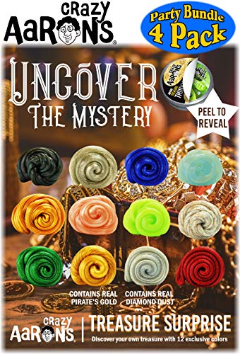 Crazy Aaron's Thinking Putty Mini Tins Treasure Surprise Peel to Reveal (Collect All 12 Colors) Gift - //coolthings.us