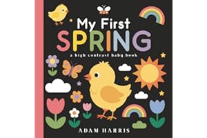 My First Spring: A High Contrast Baby Book