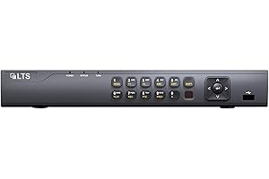 TSL LTS LTD8308K-ETC-1TB, Platinum Professional Level 8 Channel HD-TVI DVR, 1U, SATA up to 6TB, 1TB Pre-Installed Storage