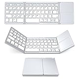 Foldable Keyboard with Touch Pad